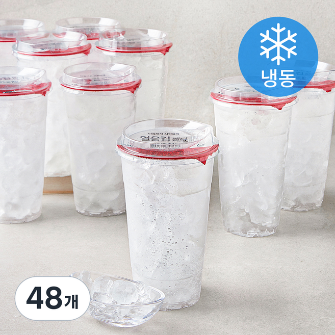 벤티 얼음컵 (냉동), 400g, 48개