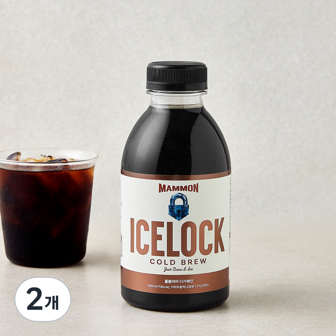 훔볼트 마몬 ICE LOCK 콜롬비아 디카페인 콜드브루 RTD, 2개, 500ml