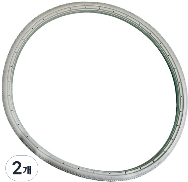 미키코리아 SKY-1 휠체어 PU통타이어 52cm, 2개, CHP061