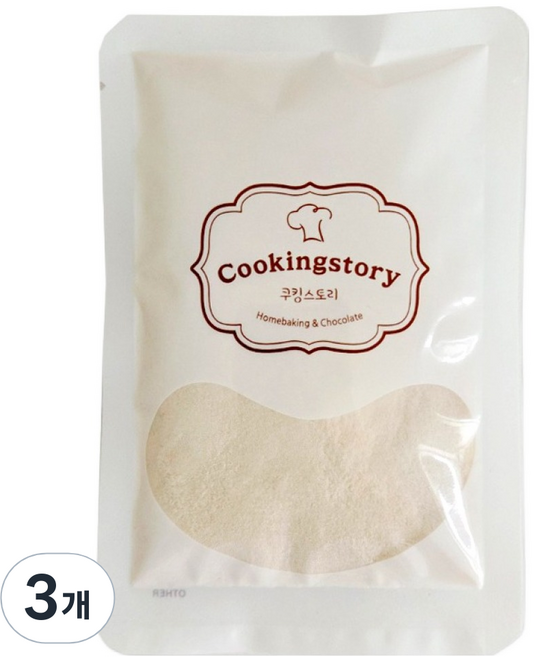 쿠킹스토리 분말한천, 20g, 3개