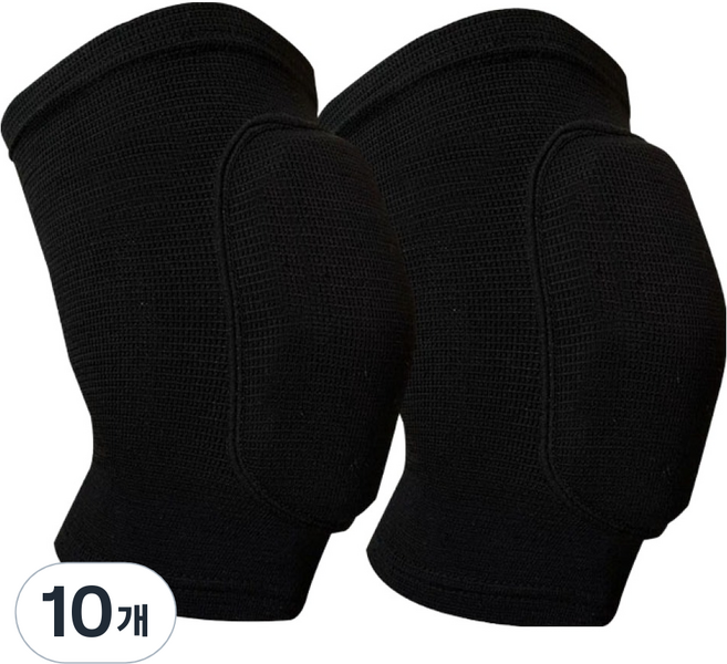 코히모 헬스 요가 무용 무릎 팔꿈 쿠션 포호대 5W0257, 10개, 블랙