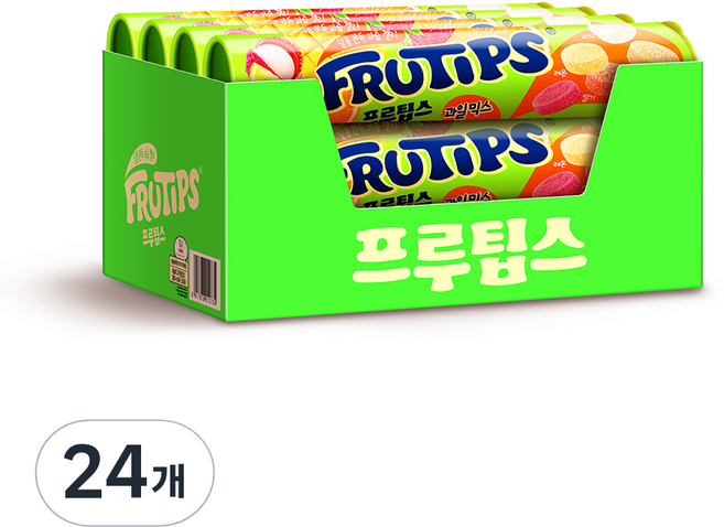 Nestle 雀巢 FRUTIPS 果汁軟糖 原味, 140g, 24個