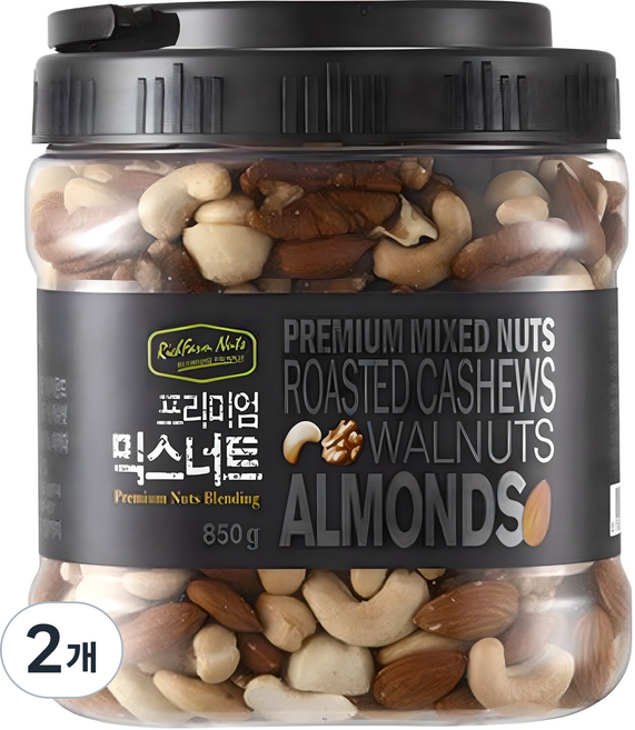 리치팜너트 프리미엄 믹스넛, 850g, 2개