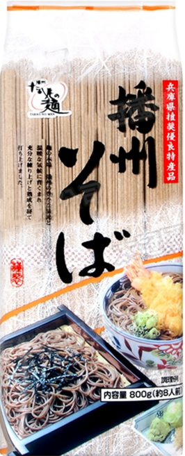 高尾製粉 高尾播州蕎麥麵, 800g, 1包
