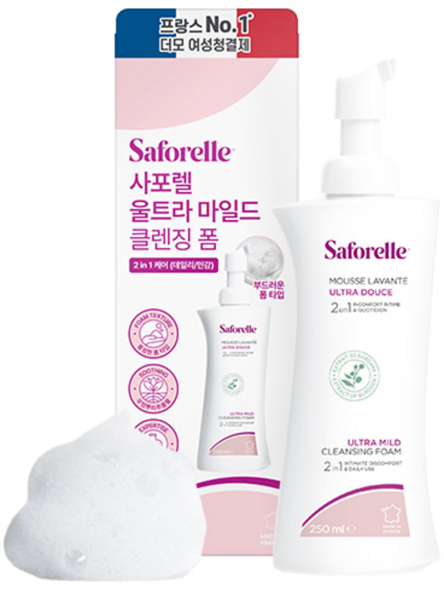 사포렐 울트라 마일드 클렌징 폼, 250ml, 1개