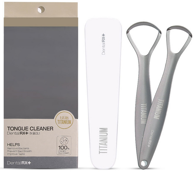 덴탈알엑스 혀클리너 2p, 17g, 1개