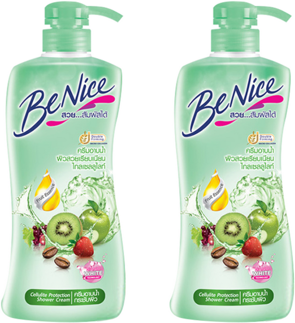 비나이스 펌앤화이트 샤워 크림 셀룰라잇 프로텍션 바디워시, 400ml, 2개