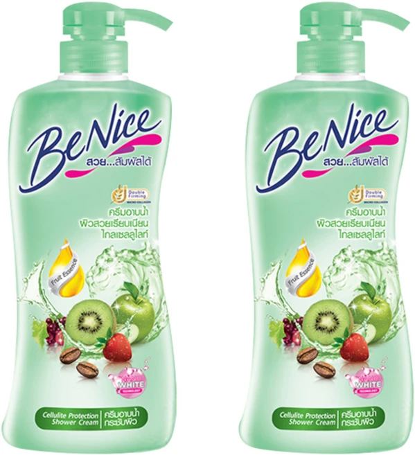 비나이스 펌앤화이트 샤워 크림 셀룰라잇 프로텍션 바디워시, 400ml, 2개 - 쿠팡