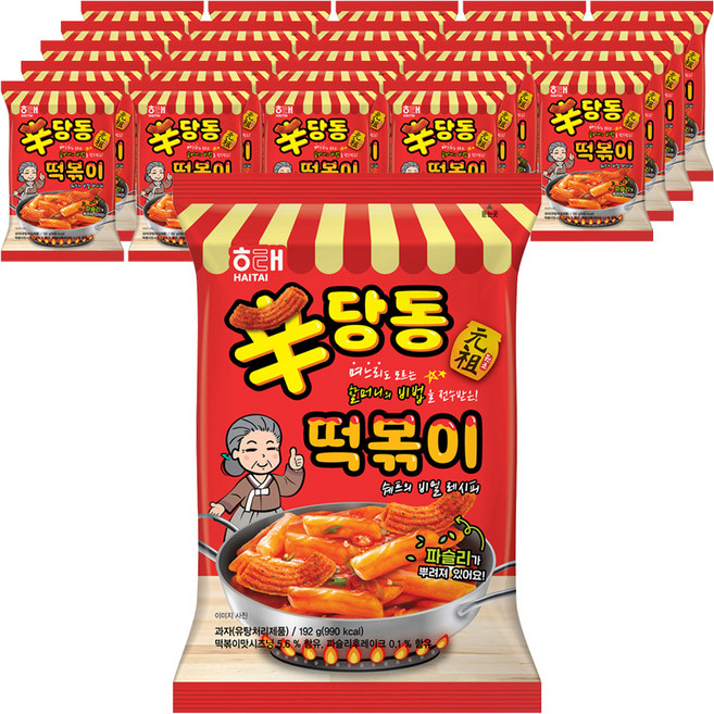 신당동 며느리도 모르는 할머니의 비법을 전수받은 떡볶이 쉐프의 비밀 레시피, 192g, 25개