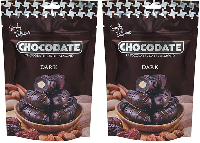 노션 초코데이트 다크, 90g, 2개