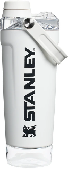 스탠리 바이탈라이즈 쉐이커 텀블러 591ml + 컨테이너 103ml 세트, 초크화이트, 1세트 - 쿠팡