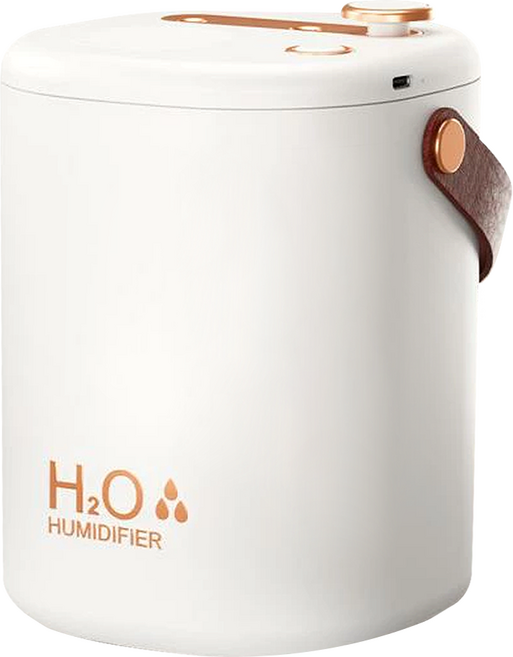 H2O Humidifier 空氣加濕器 360度超聲波噴霧, H10-W, 冰川白, 1台