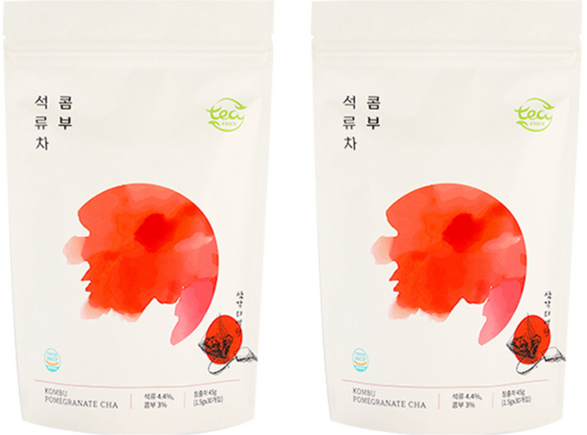 tea FREN 康普茶 紅石榴口味, 1.5g, 30入, 2個