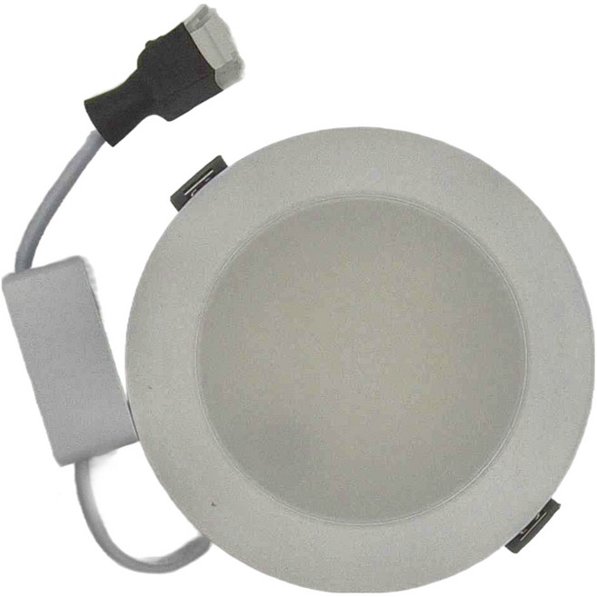 TRUNK 壯格 LED 崁燈 9W 6500K 直徑116 x 25mm, 白色, 1個