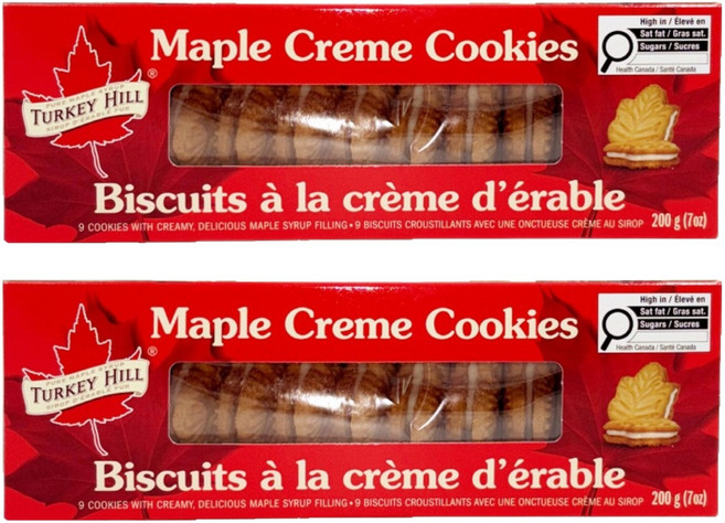TURKEYHILL 메이플 크림 쿠키, 200g, 2개