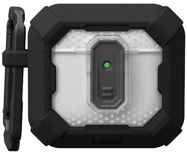 UAG 耐衝擊經典保護殼 AirPods 4適用, 10412911, 黑色, 1個