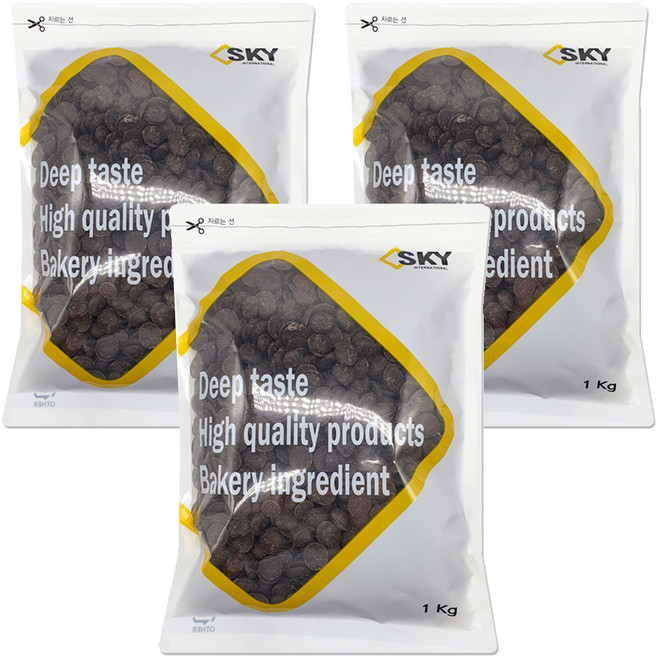 이르카 노벨라떼 밀크 코팅 초콜릿, 1kg, 3개