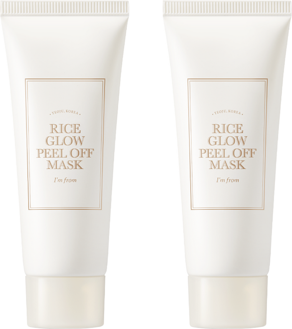 아임프롬 라이스 글로우 필 오프 마스크, 1개입, 2개