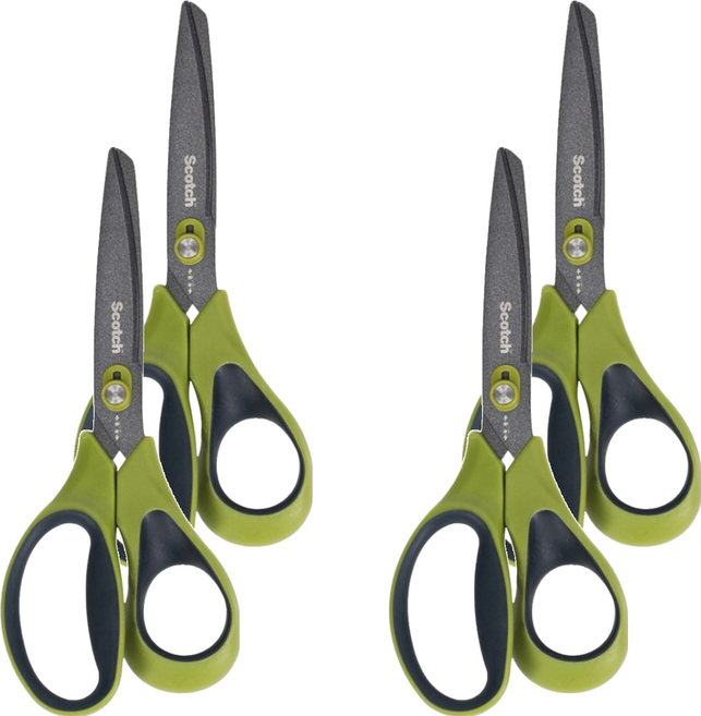 스카치 논스틱 언박싱 가위, 4개