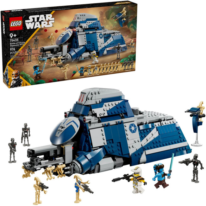 LEGO 75435 星際大戰 菲魯齊亞戰役分離主義者 MTTTM Battle of Felucia Separatist MTTTM, 1套, 菲魯齊亞戰役分離主義者 藍色