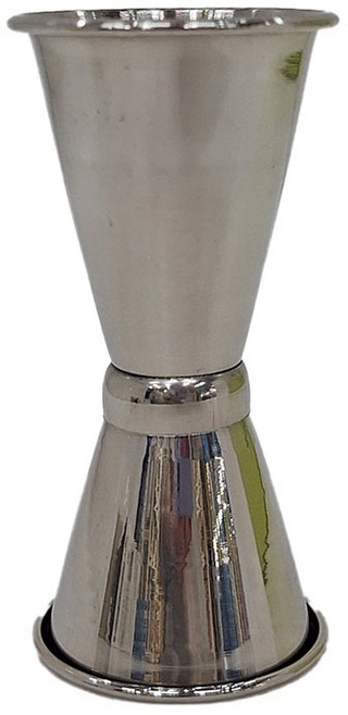 Argus 雅緻 量酒杯 中 單一顏色 不鏽鋼材質 雙頭設計 精準量測, 銀色, 1個