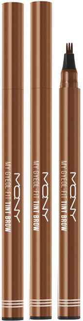 맥퀸뉴욕 마이 결핏 브로우 틴트 0.8g, 내추럴브라운, 2개