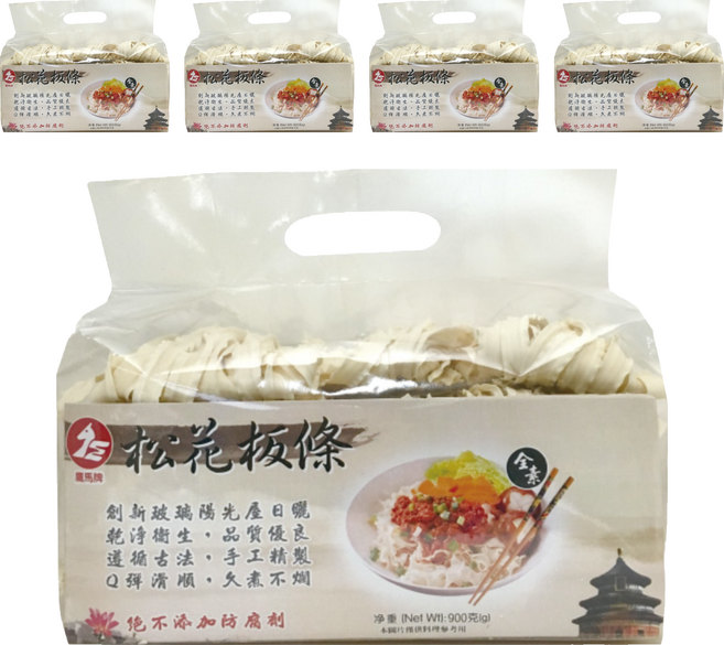 鷹馬牌 松花板條, 900g, 5包