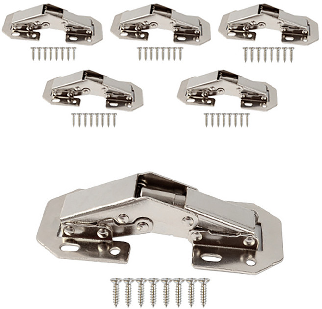 헤펠레 무타공 90도 신형경첩 대, 6개
