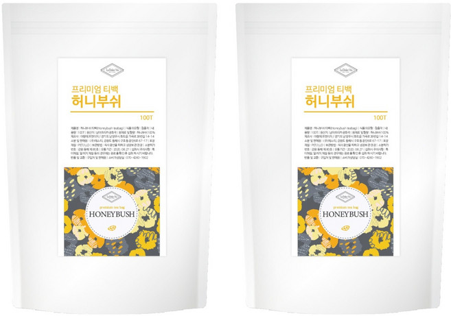 라돌체비타 허니부쉬 삼각티백, 1.2g, 50개입, 2개