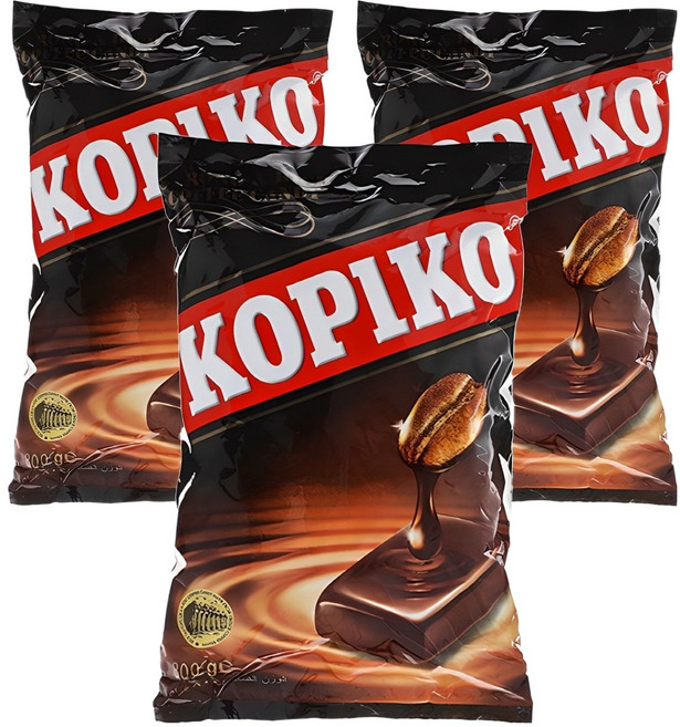 KOPIKO 咖啡味糖果, 3個, 800g