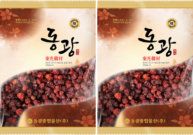 동광한방몰 햇 오미자, 100g, 2개