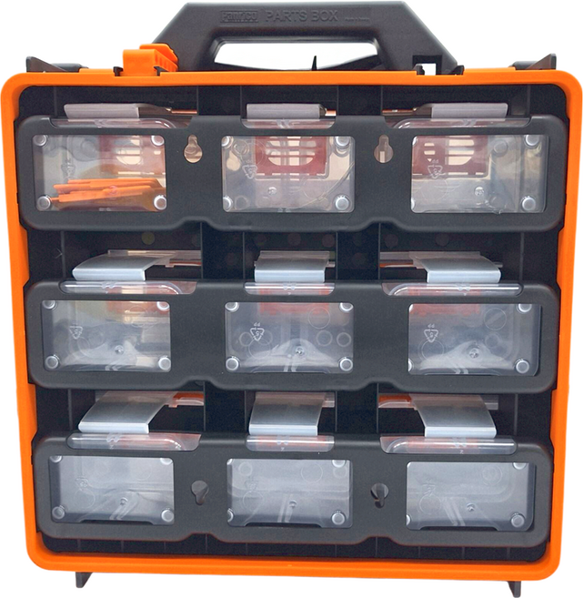 PANRICO 百利世 9+5組合式零件收納箱, 1組