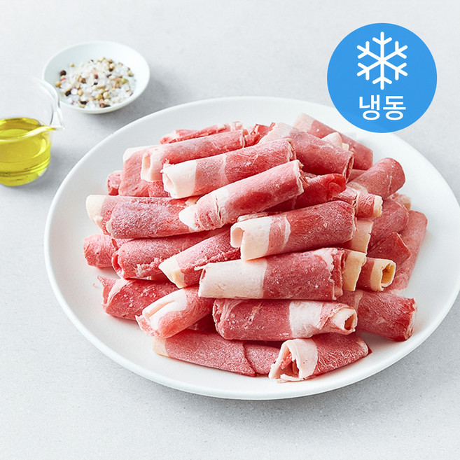 호주산 샤브샤브용 소고기 (냉동), 500g, 1개