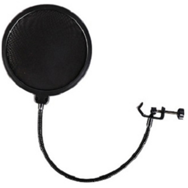 키밍 마이크 팝필터 녹음장비, 블랙, 1개, KM5890-457