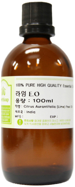 HerbSoap 100%原液 芳香精油 萊姆 100ml, Lime, 1個