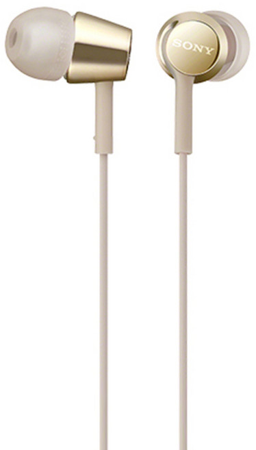 SONY 索尼 多彩音效耳機, MDR-EX155AP, 金色