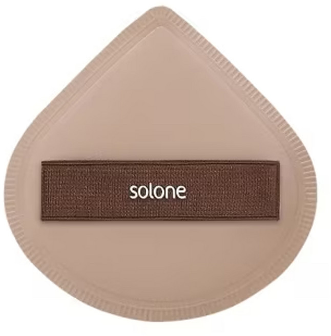 Solone 台灣公司貨 彈力訂製舒芙蕾海綿 加大款, 可可色, 1個