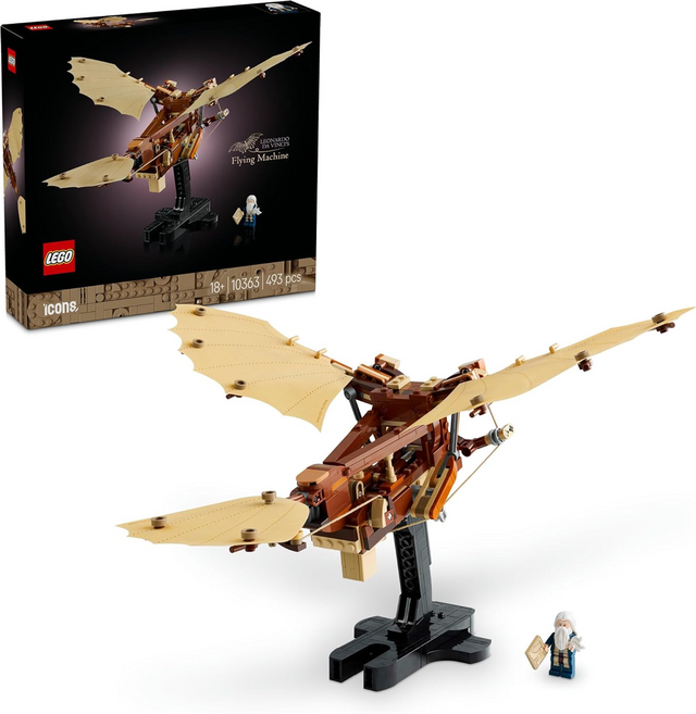LEGO 10363 Icons 李奧納多達文西的飛行機器, 1盒