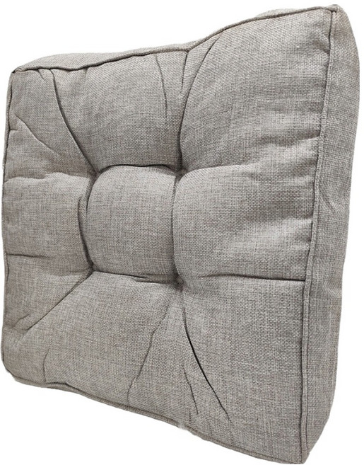 HONG JIN 宏晉 仿亞麻加厚加高方形坐墊