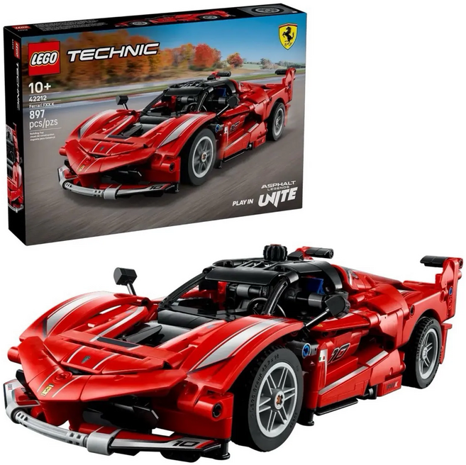 LEGO 42212 動力科技 Ferrari FXX K Ferrari FXX K, 多色, 1套