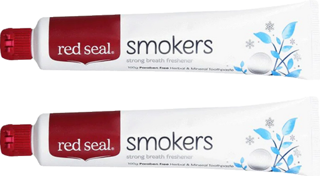 red seal 紅印 紐西蘭菸漬牙膏