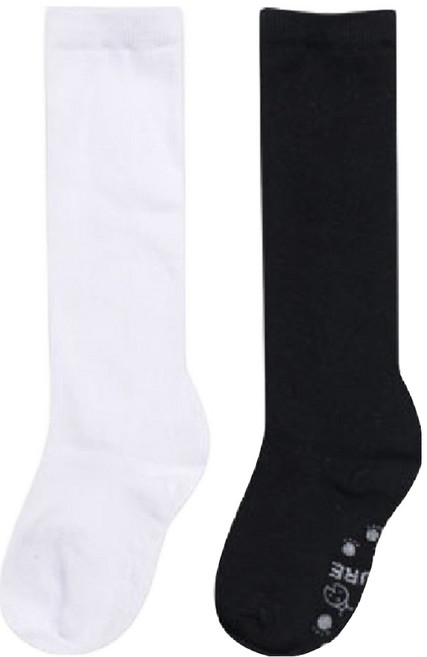 키즈퓨처 아동용 베이직 스탠다드 무지 니삭스 2켤레 세트