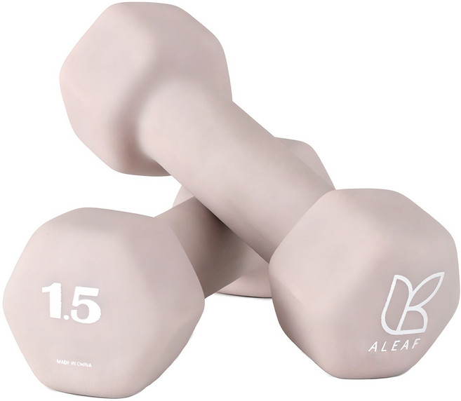 아리프 네오프렌 선인장 아령, 1.5kg, 2개