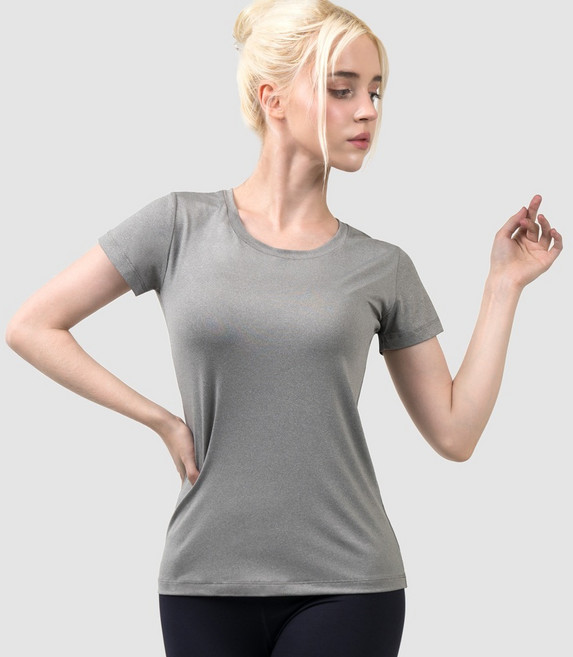 아르메데스 여성용 사방스판 라운드 반팔 티셔츠 AR-211