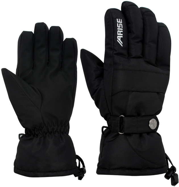 어라이즈 남성용 스키보드장갑 AWGA009, 블랙, 1개