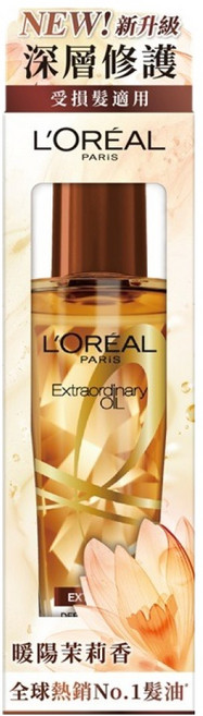 L'OREAL PARiS 巴黎萊雅 金緻護髮精油 棕色款, 100ml, 1瓶