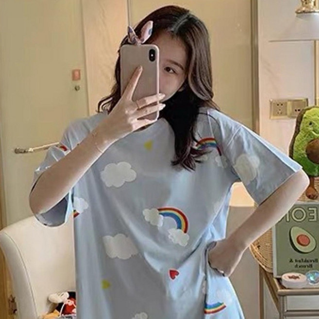 비올라 여성용 원피스 잠옷 Vio0007 + 주머니