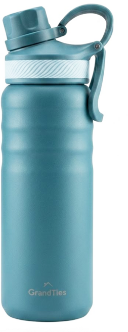 GrandTies 保溫瓶 GT001210718, 湖水藍, 709ml, 1個