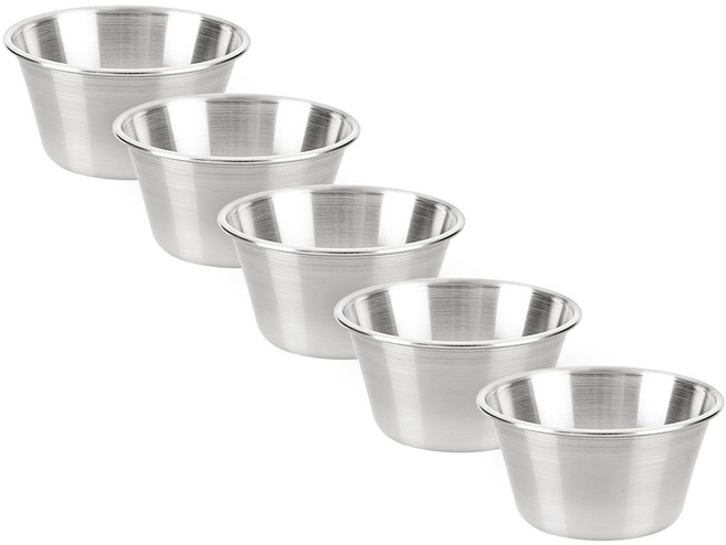 스텐팩토리 스테인레스 304 소스볼 1호, 실버, 5개