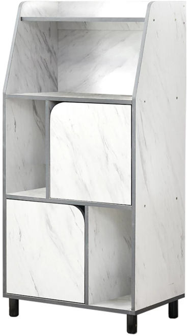 收納王妃 北歐風造型方格收納櫃 12.4kg, 大理石色